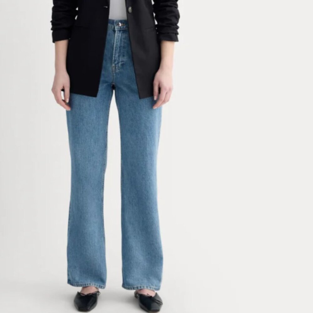 Everlane - The ’90s Forever Jean - Mid Indigo - 25